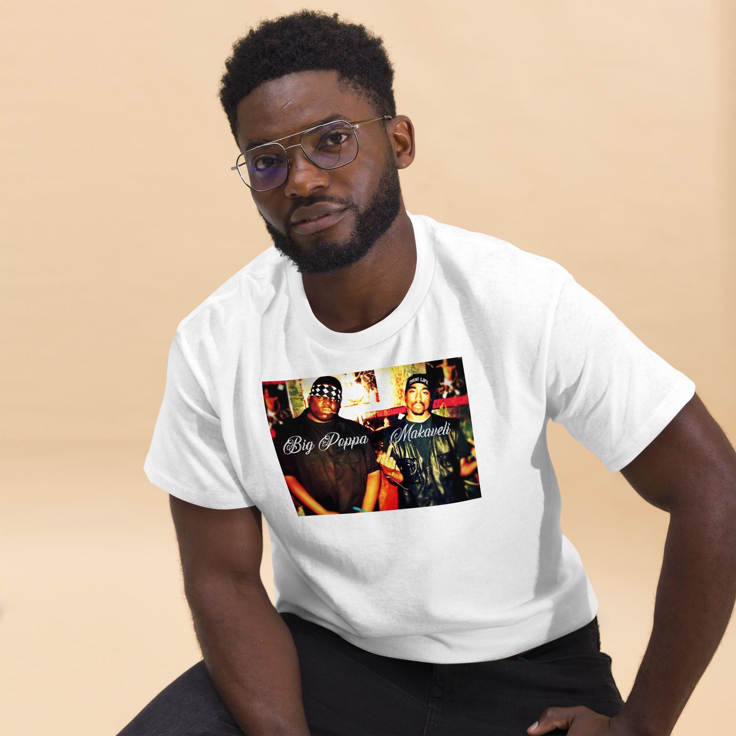 Big Poppa & Makaveli Klassisches Herren-T-Shirt