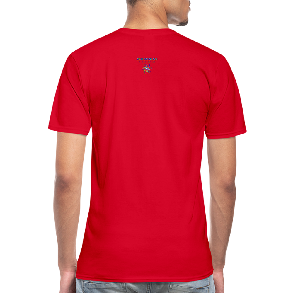 Bullterrier Finest Klassisches Männer-T-Shirt mit V-Ausschnitt - Rot