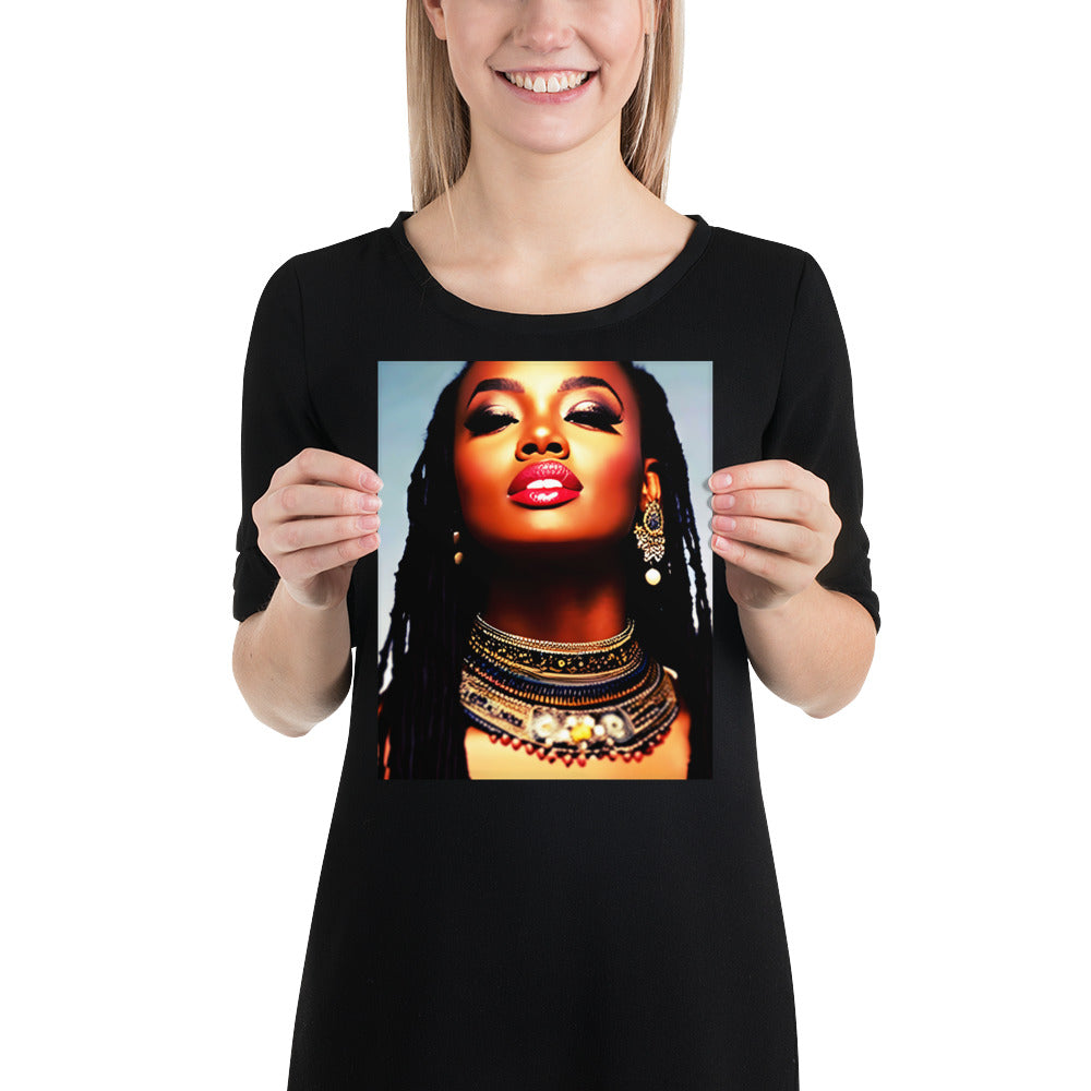 Mysterious Powerfull Lady Poster