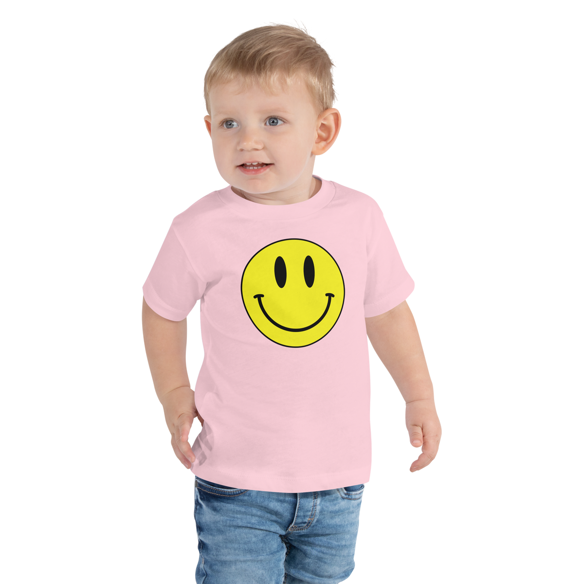 Kurzärmeliges Baby-T-Shirt Smily Emoji