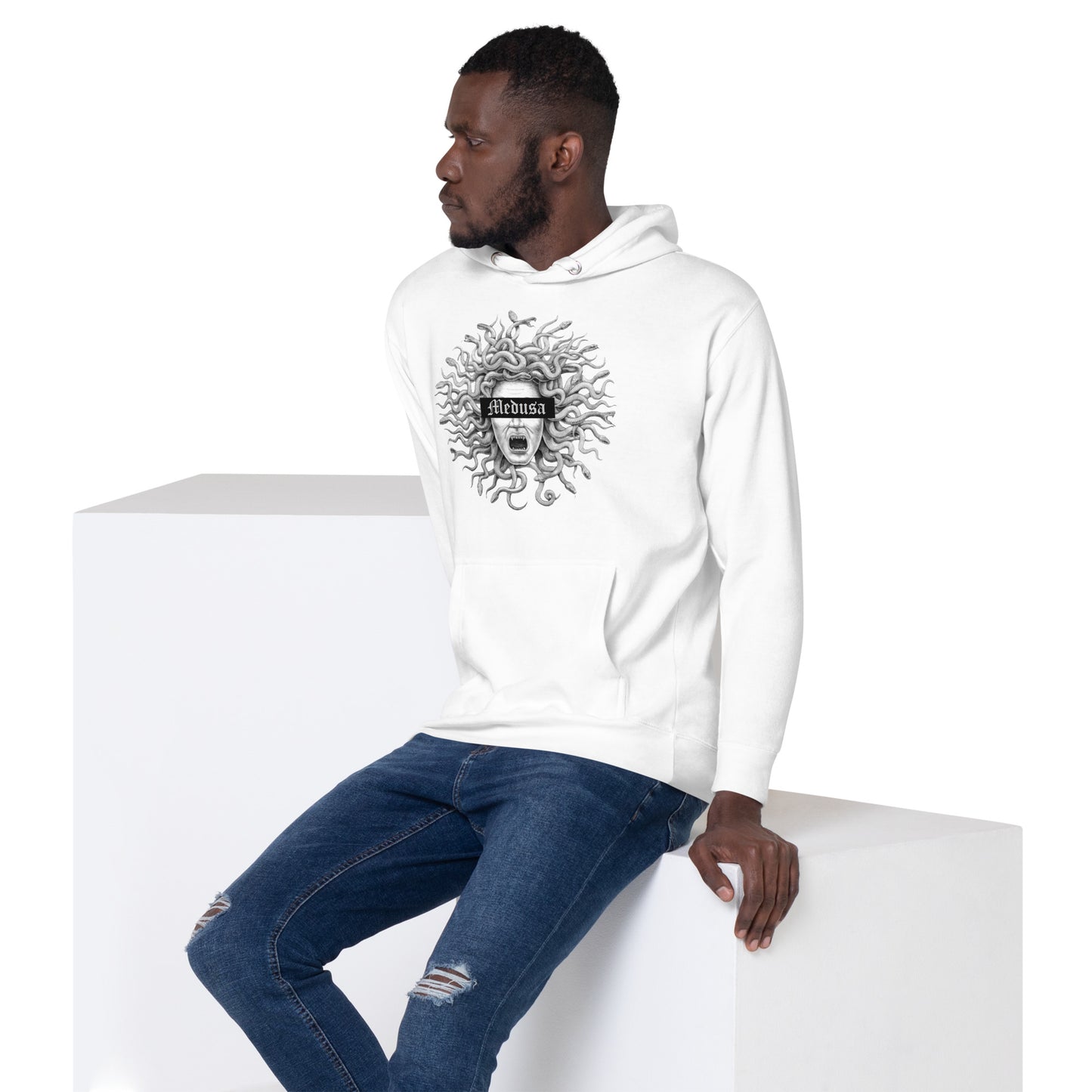 Unisex-Kapuzenpullover Medusa
