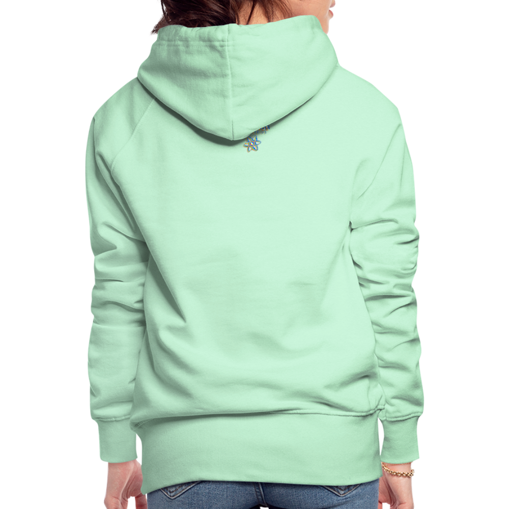 Lady Fuck Diddy Frauen Premium Hoodie - helles Mintgrün