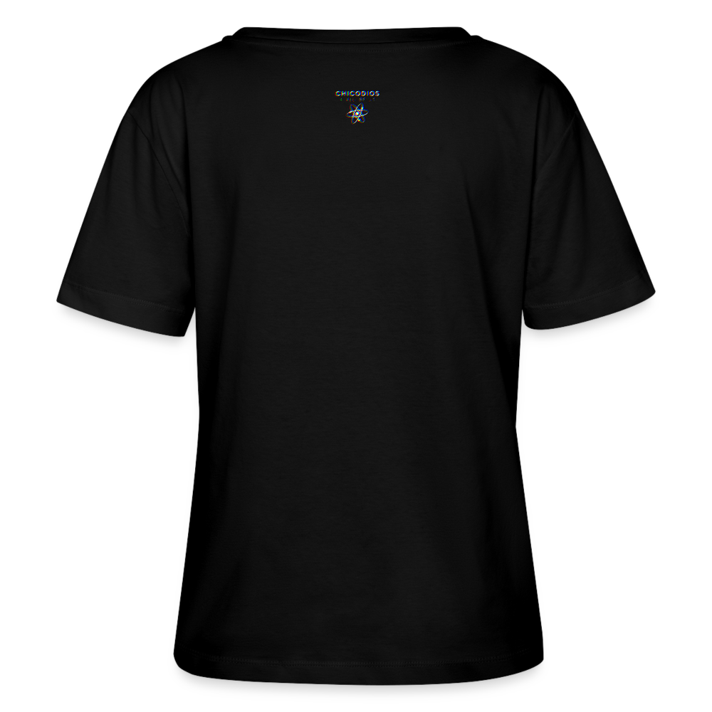 Lady Fuck Diddy Stanley/Stella Relaxed Frauen Bio-T-Shirt SERENA - Schwarz