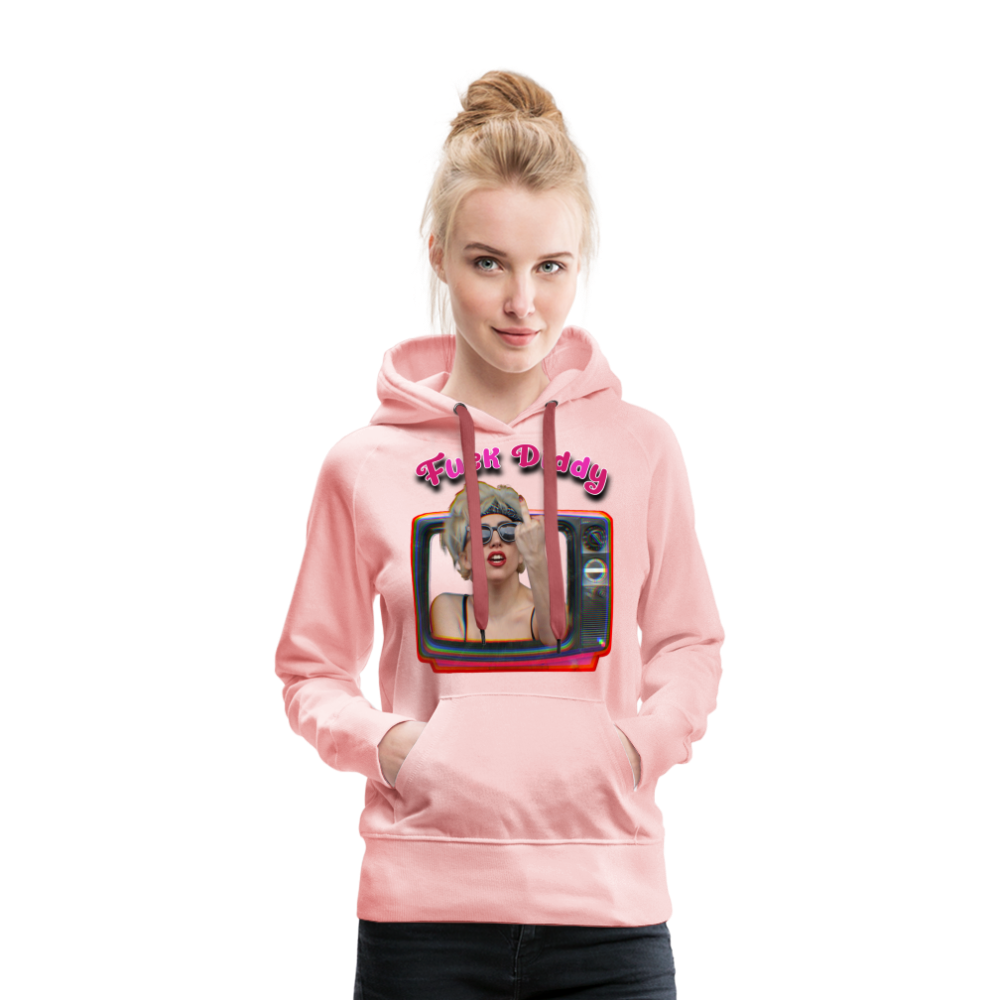 Lady Fuck Diddy Frauen Premium Hoodie - Kristallrosa