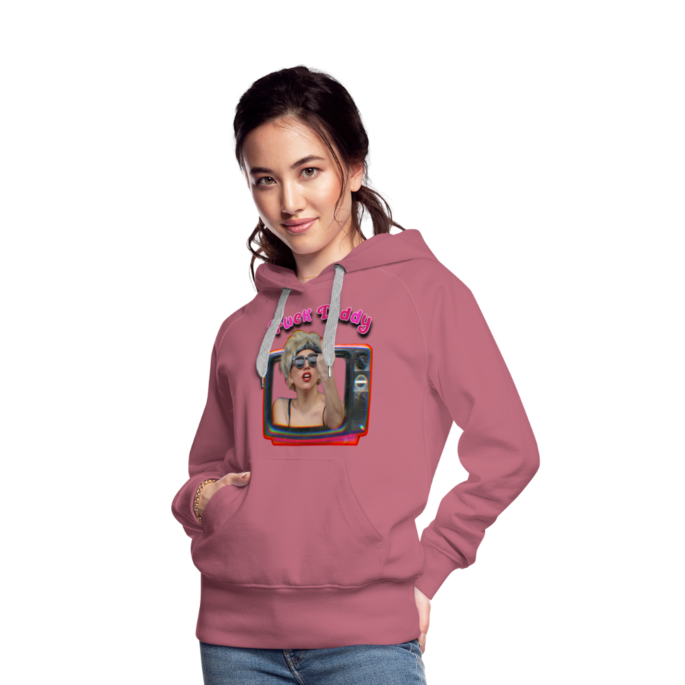 Lady Fuck Diddy Frauen Premium Hoodie - Malve