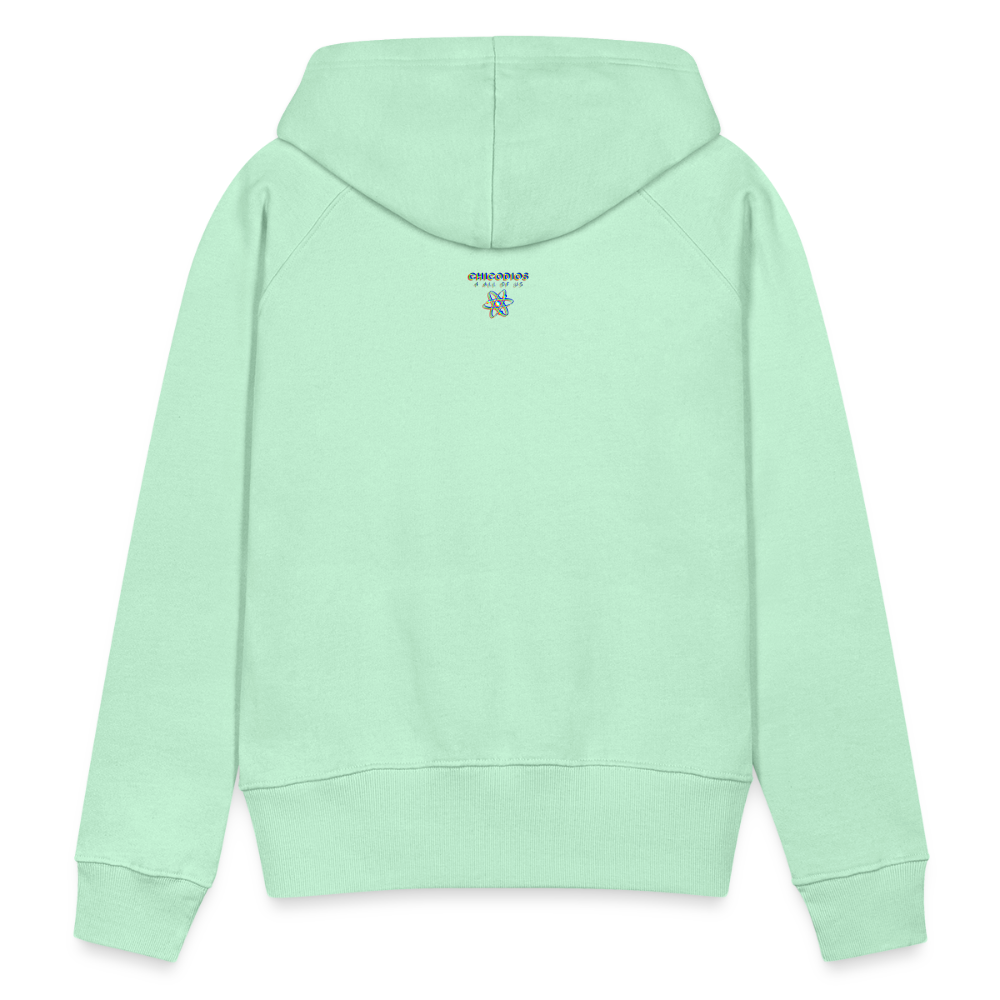 Lady Fuck Diddy Frauen Premium Hoodie - helles Mintgrün