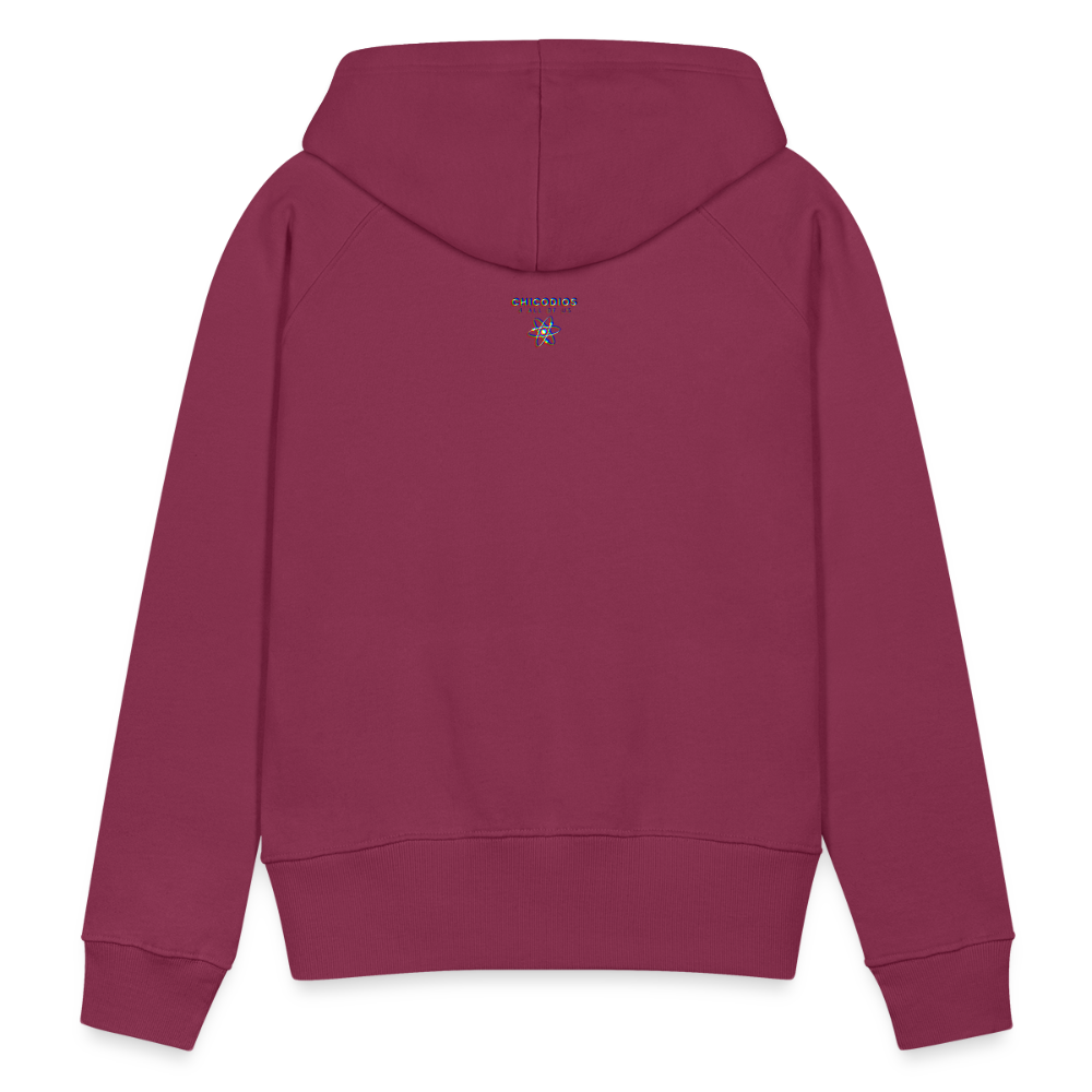 Lady Fuck Diddy Frauen Premium Hoodie - Bordeaux