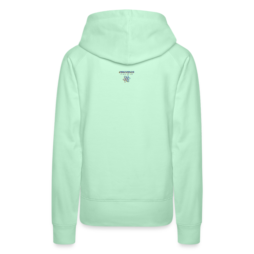 Lady Fuck Diddy Frauen Premium Hoodie - helles Mintgrün