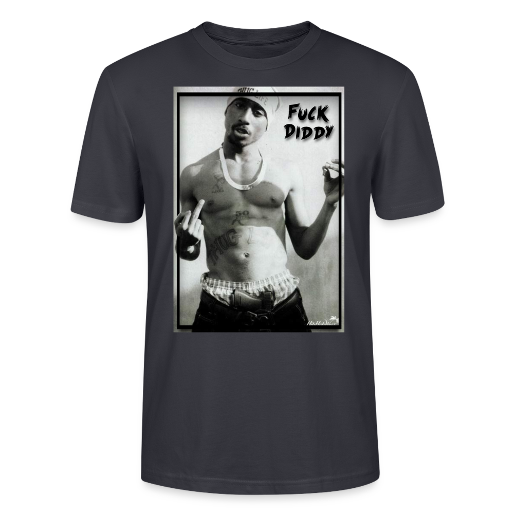 Pac Fuck Diddy Stanley/Stella Unisex T-Shirt CRAFTER - Dunkles Graublau