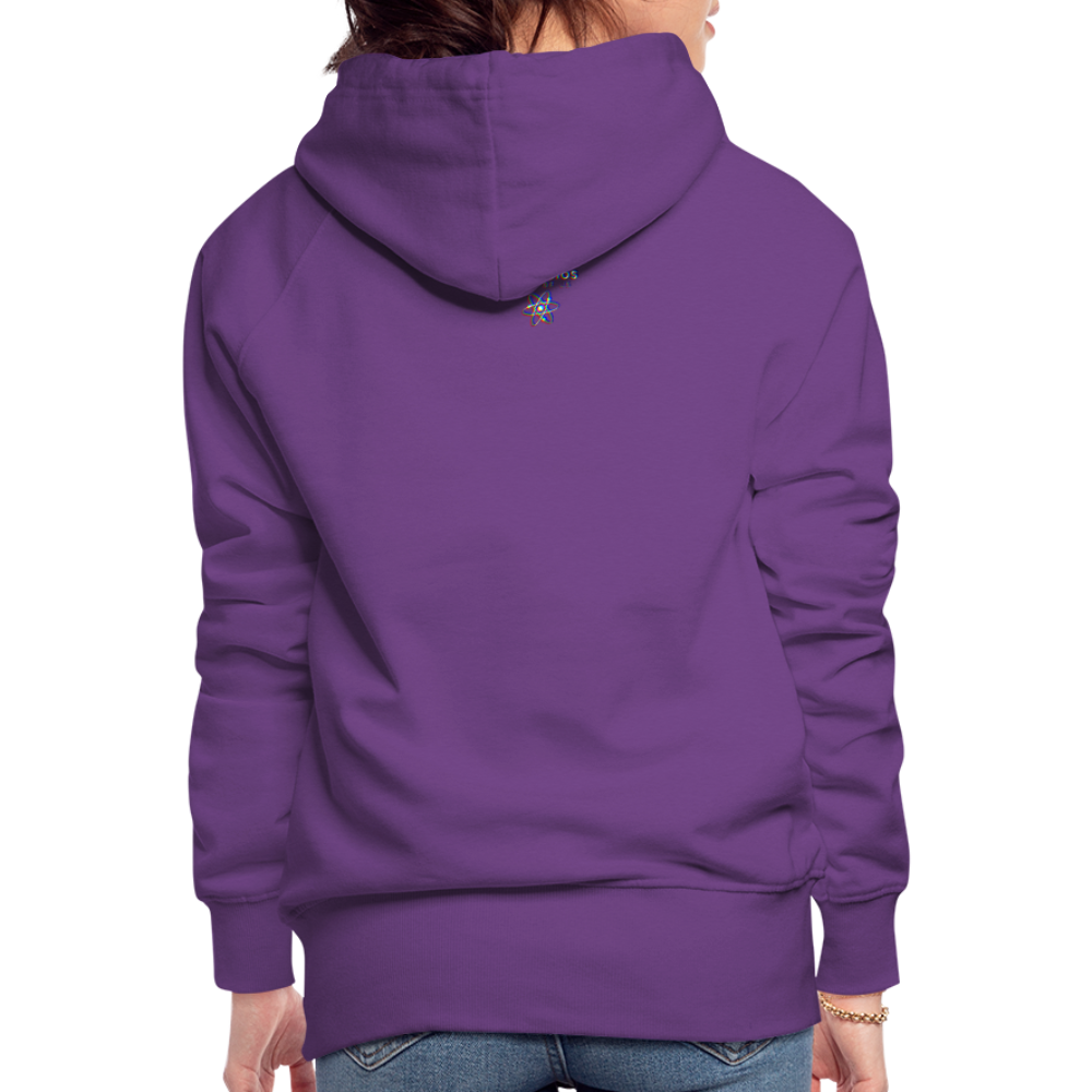 Lady Fuck Diddy Frauen Premium Hoodie - Purple