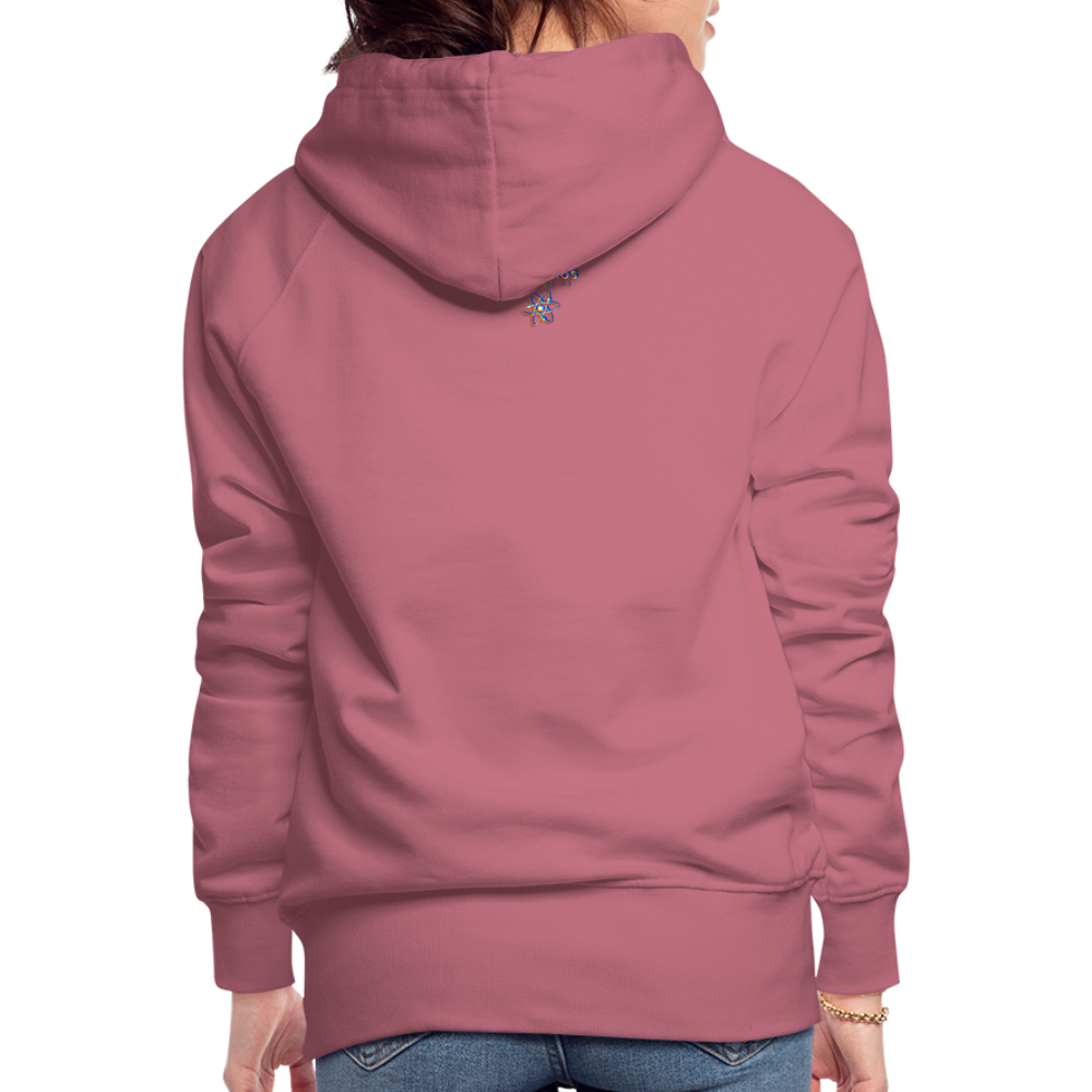 Lady Fuck Diddy Frauen Premium Hoodie - Malve