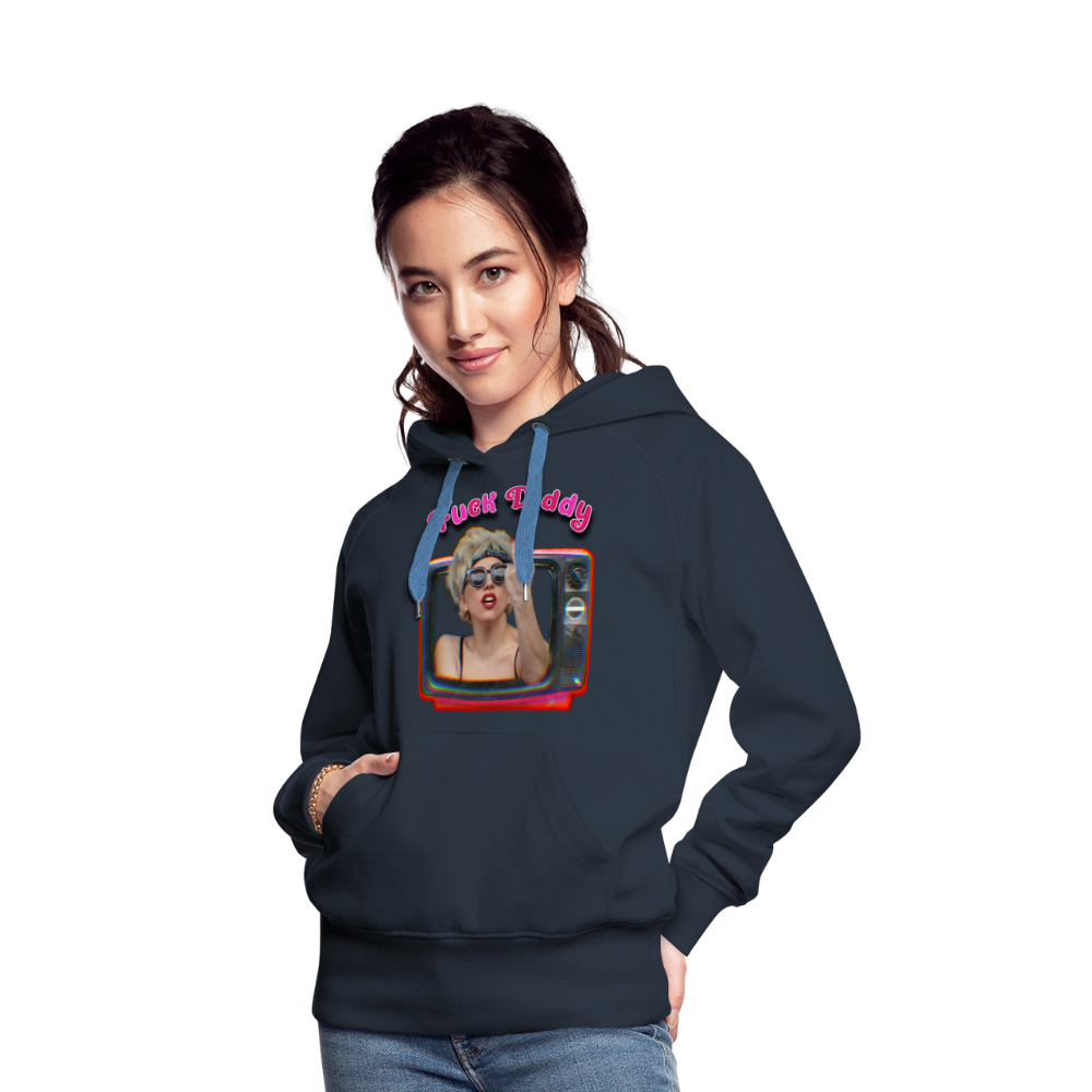 Lady Fuck Diddy Frauen Premium Hoodie - Navy