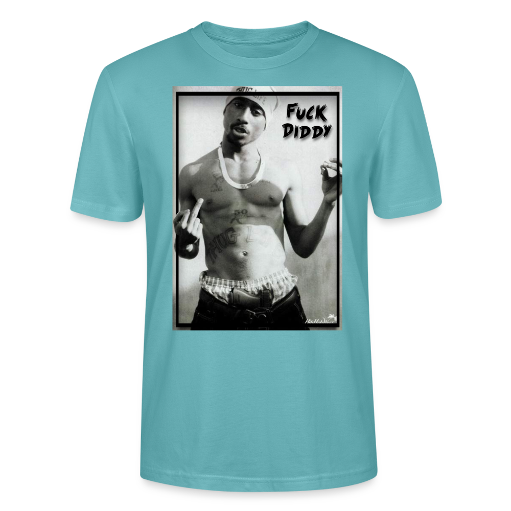 Pac Fuck Diddy Stanley/Stella Unisex T-Shirt CRAFTER - Pastelltürkis
