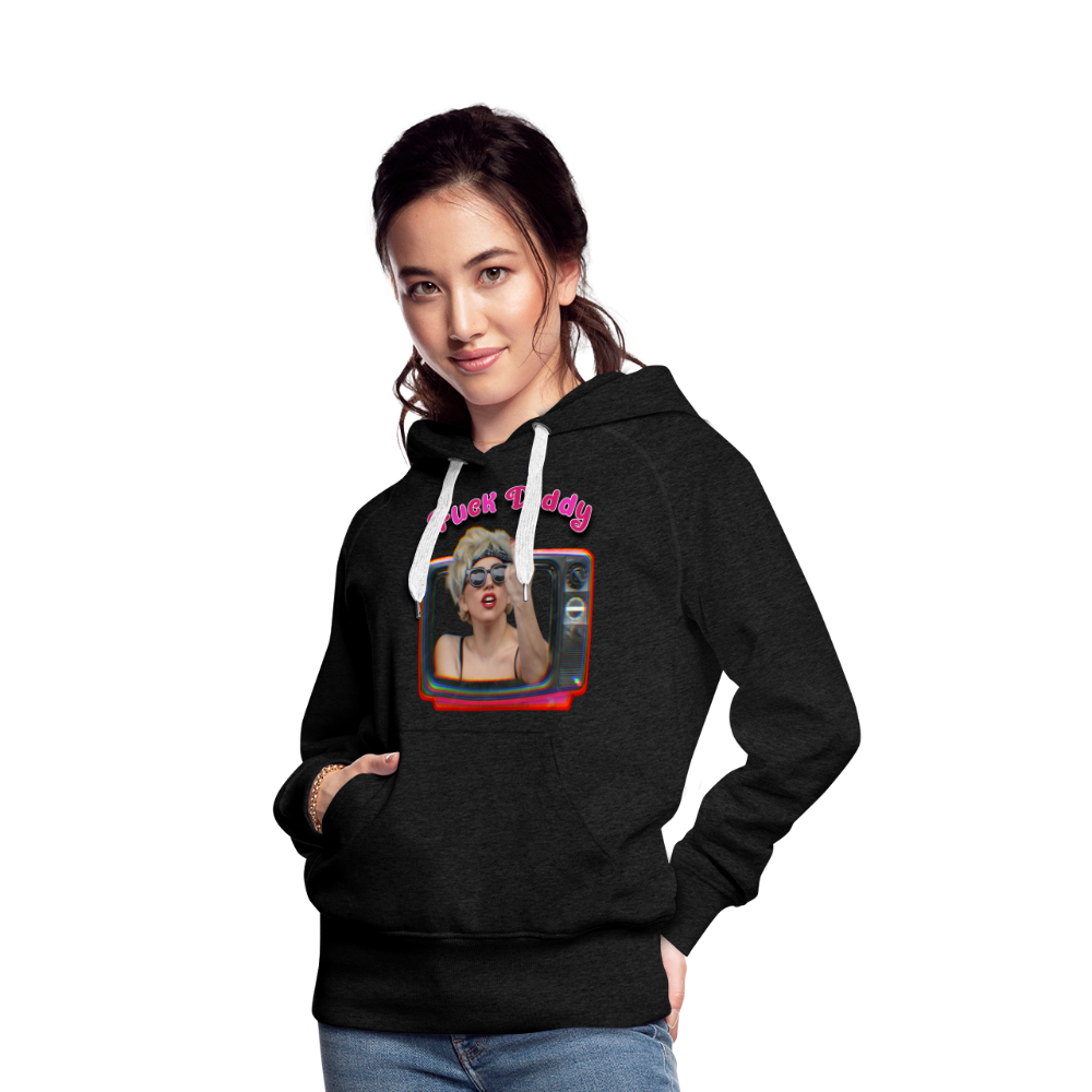 Lady Fuck Diddy Frauen Premium Hoodie - Anthrazit