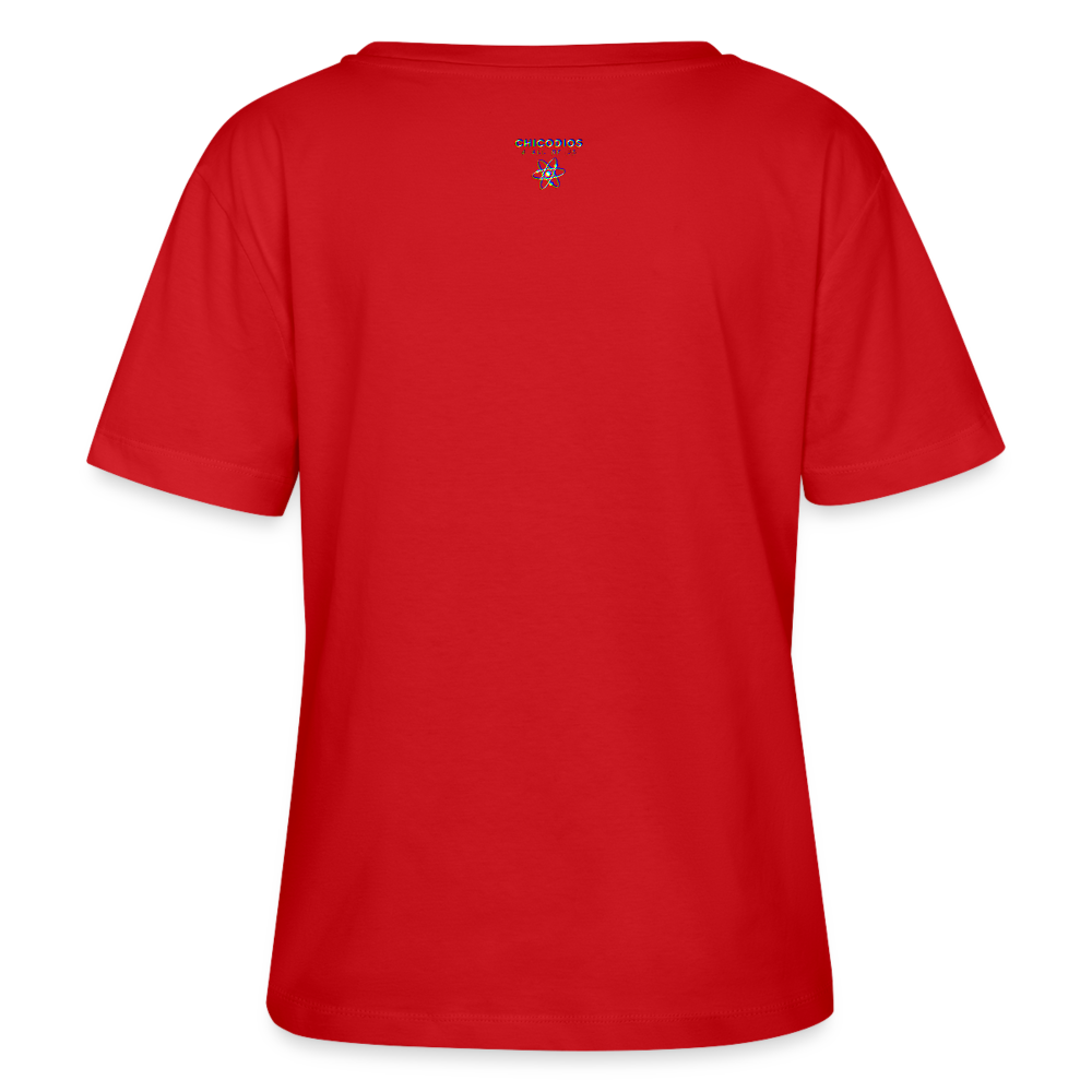 Lady Fuck Diddy Stanley/Stella Relaxed Frauen Bio-T-Shirt SERENA - Rot