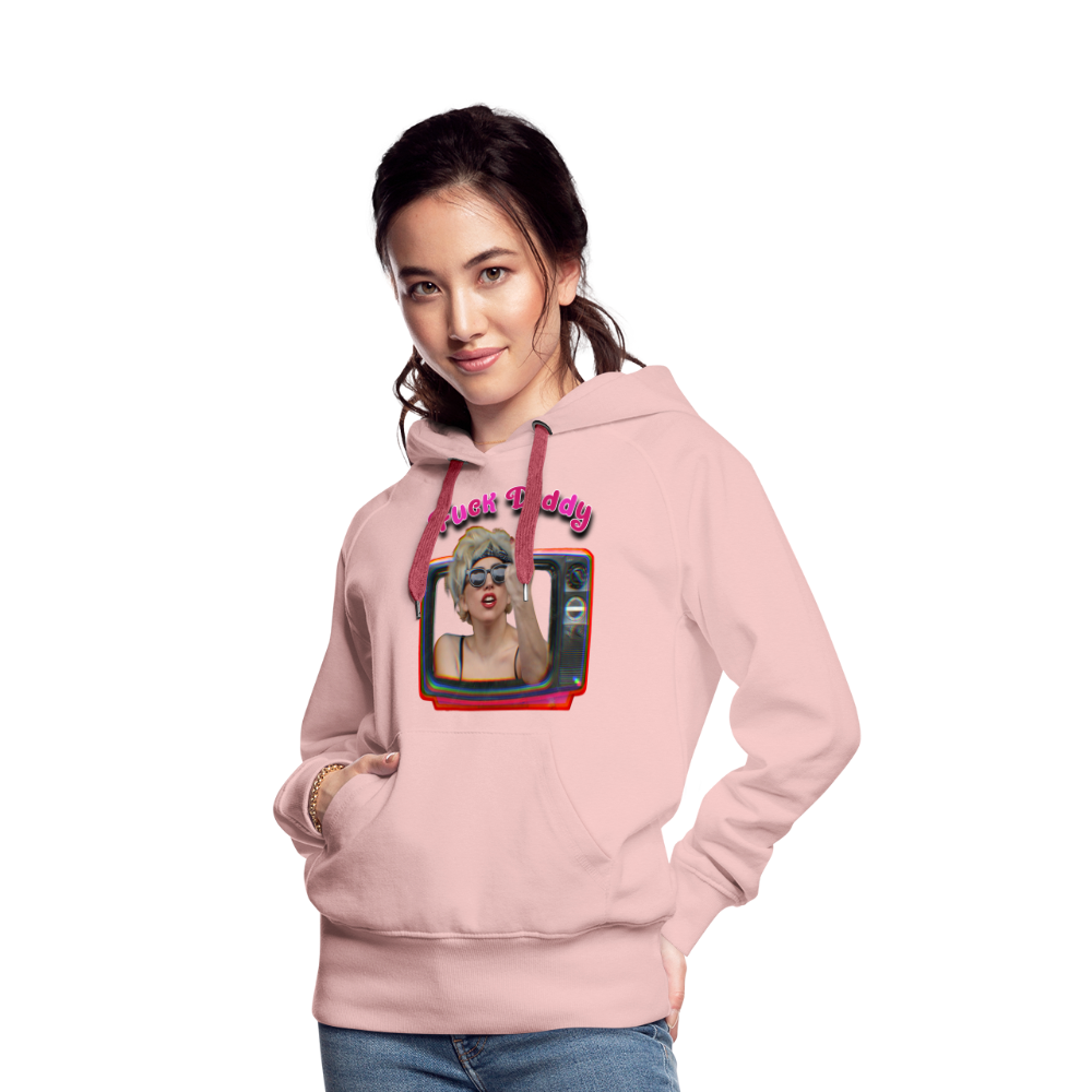 Lady Fuck Diddy Frauen Premium Hoodie - Kristallrosa