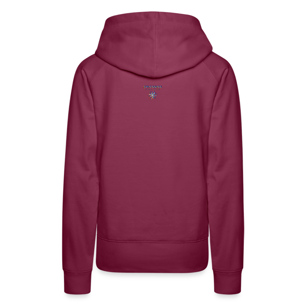 Lady Fuck Diddy Frauen Premium Hoodie - Bordeaux