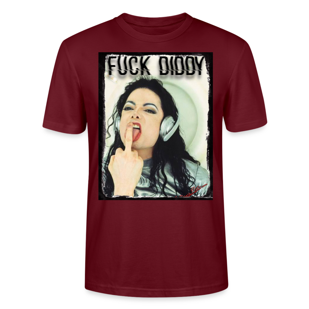 MJ Fuck Diddy Stanley/Stella Unisex T-Shirt CRAFTER - Burgunderrot