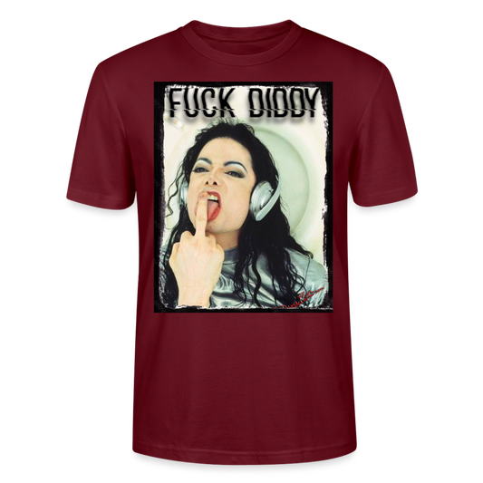 MJ Fuck Diddy Stanley/Stella Unisex T-Shirt CRAFTER - Burgunderrot
