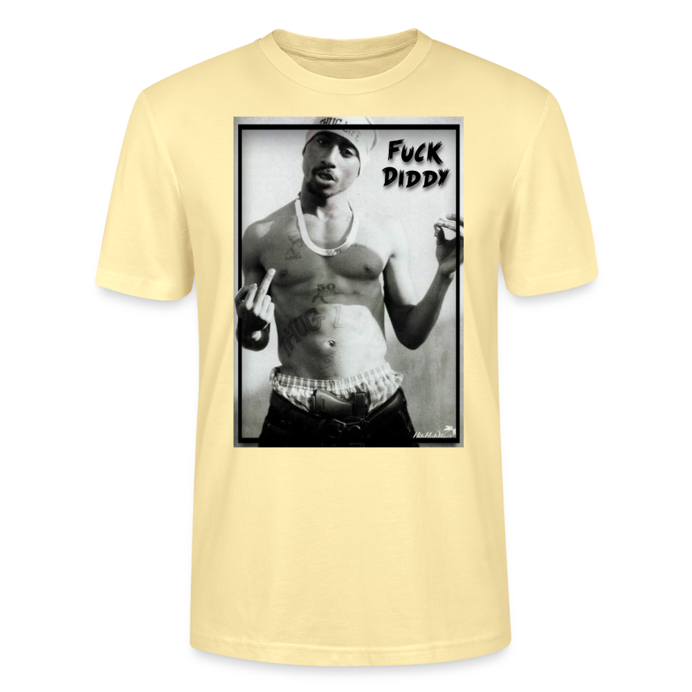 Pac Fuck Diddy Stanley/Stella Unisex T-Shirt CRAFTER - Creme