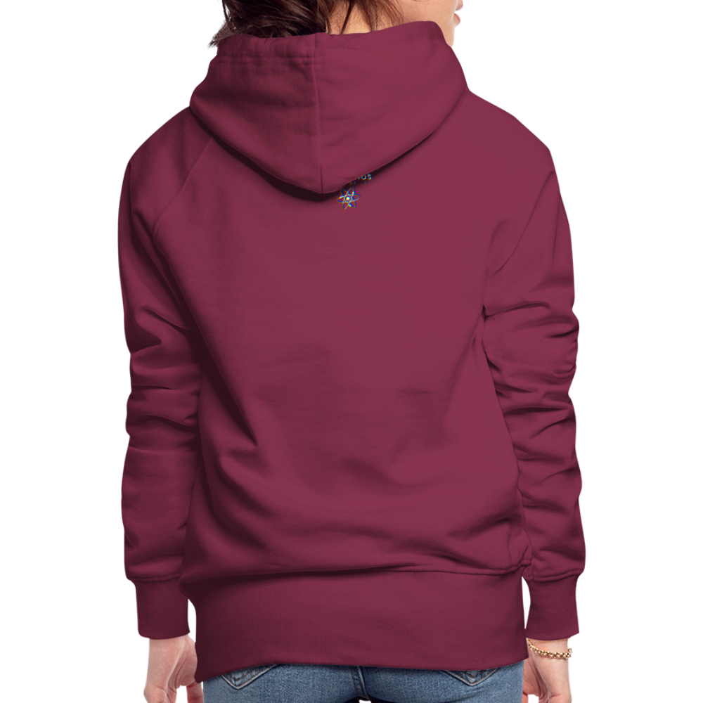 Lady Fuck Diddy Frauen Premium Hoodie - Bordeaux