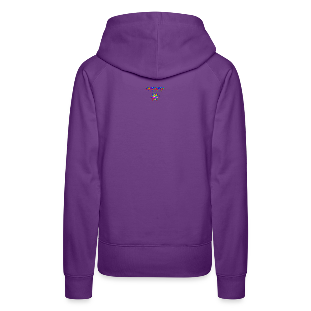 Lady Fuck Diddy Frauen Premium Hoodie - Purple