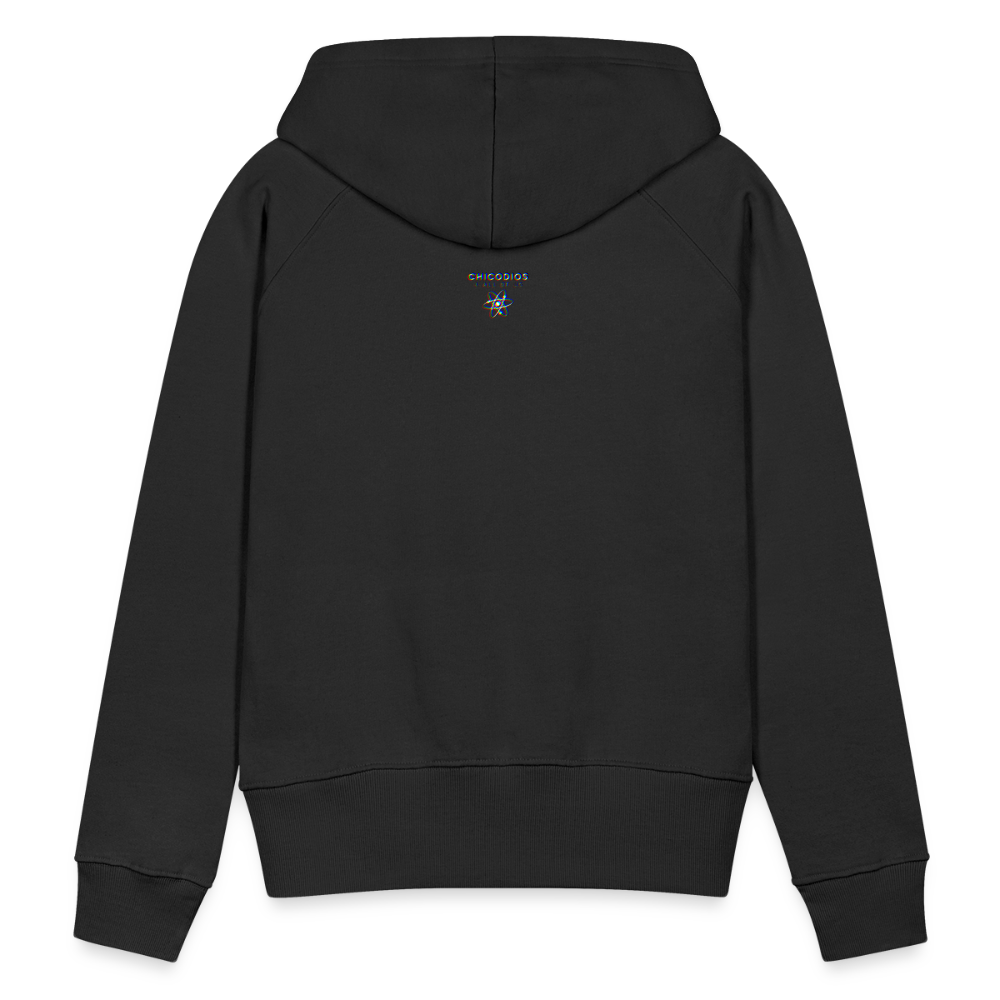 Lady Fuck Diddy Frauen Premium Hoodie - Schwarz