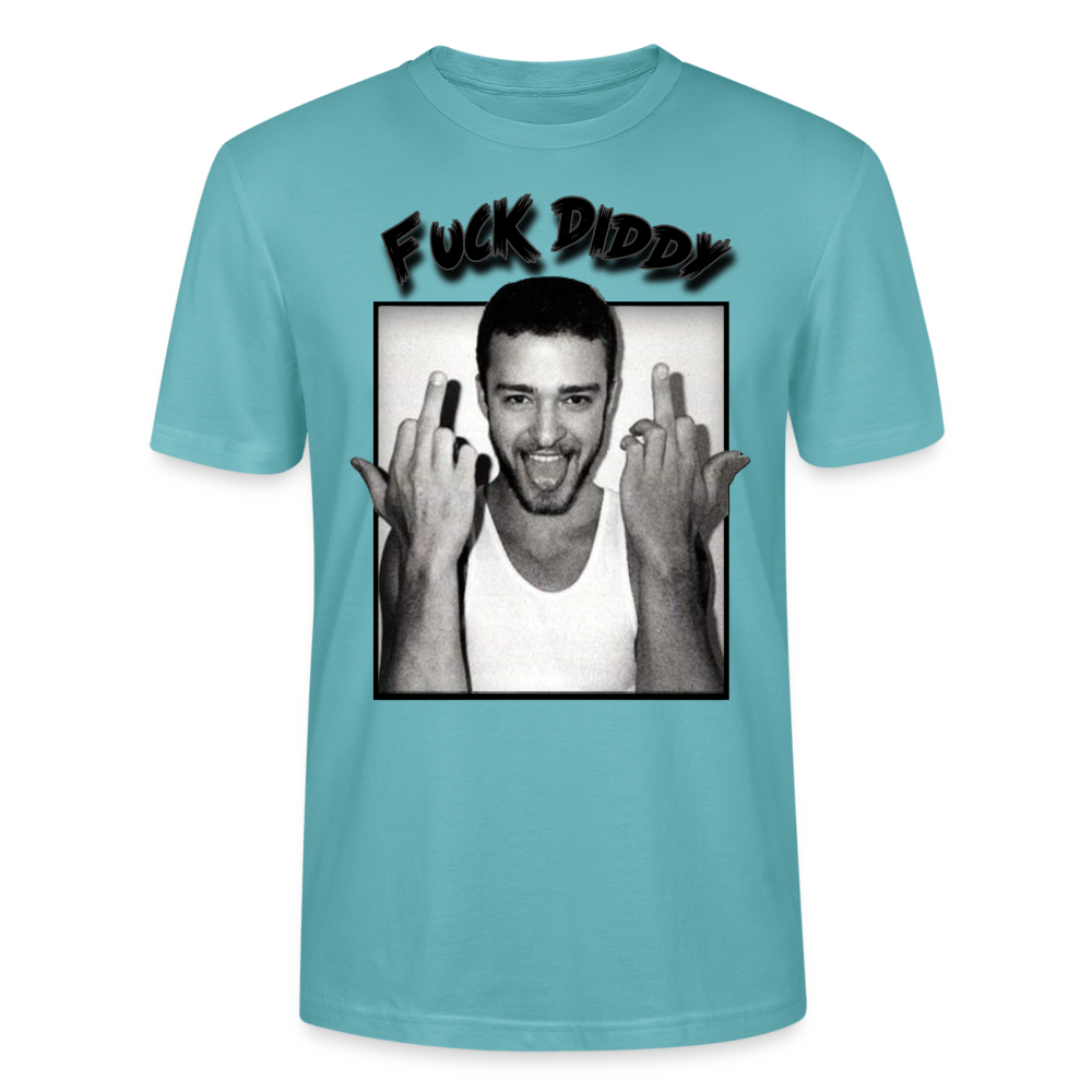 Just in Fuck Diddy Stanley/Stella Unisex T-Shirt CRAFTER - Pastelltürkis