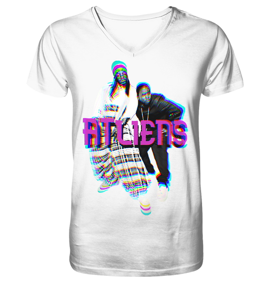 ATliens - Mens Organic V-Neck Shirt