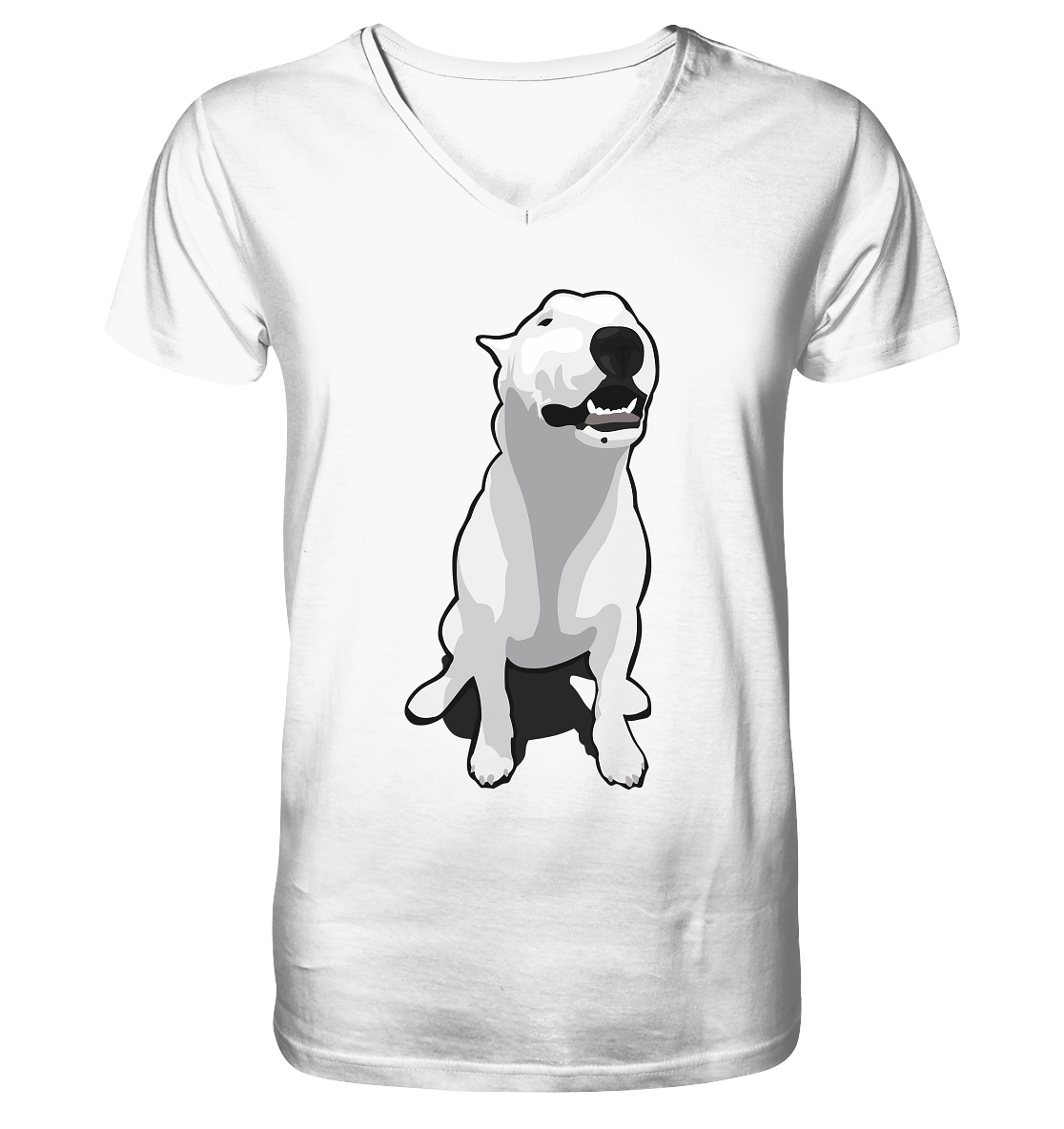 Dog - V-Neck Shirt