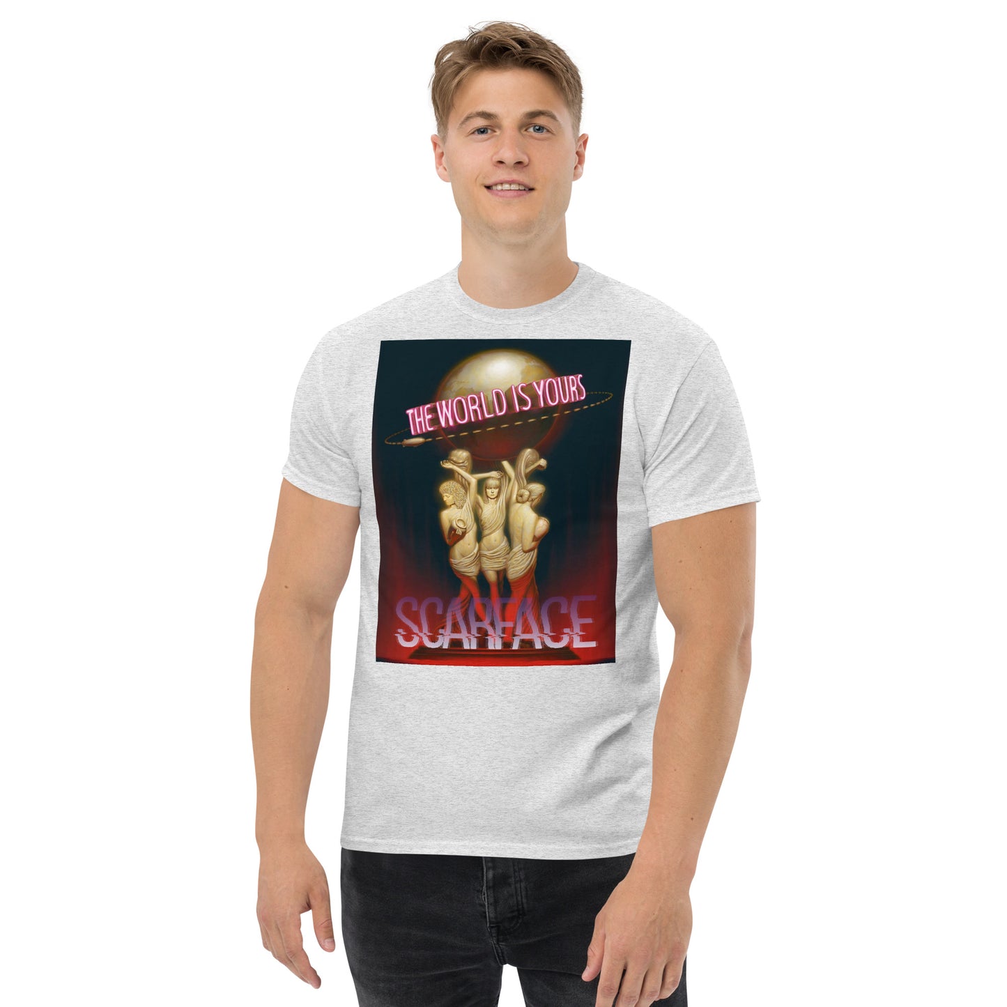 The World is Yours Klassisches Herren-T-Shirt