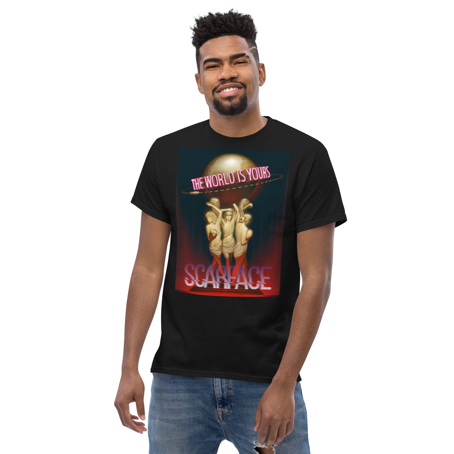 The World is Yours Klassisches Herren-T-Shirt