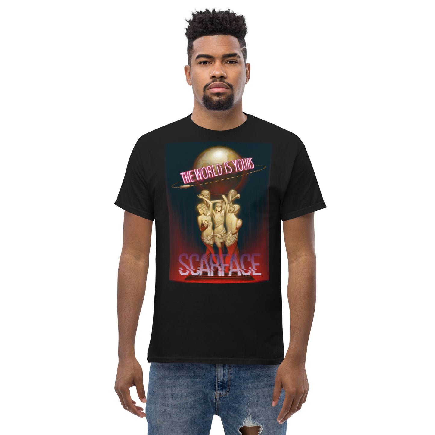 The World is Yours Klassisches Herren-T-Shirt
