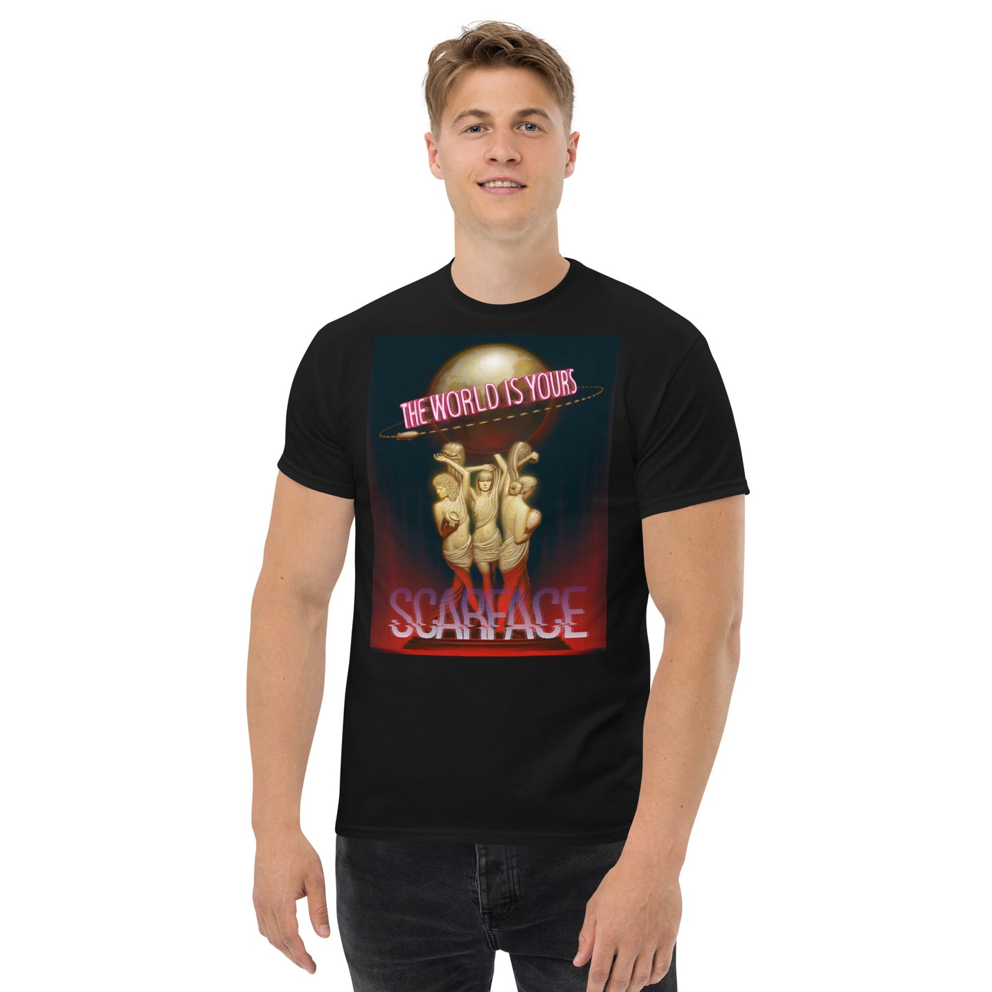 The World is Yours Klassisches Herren-T-Shirt