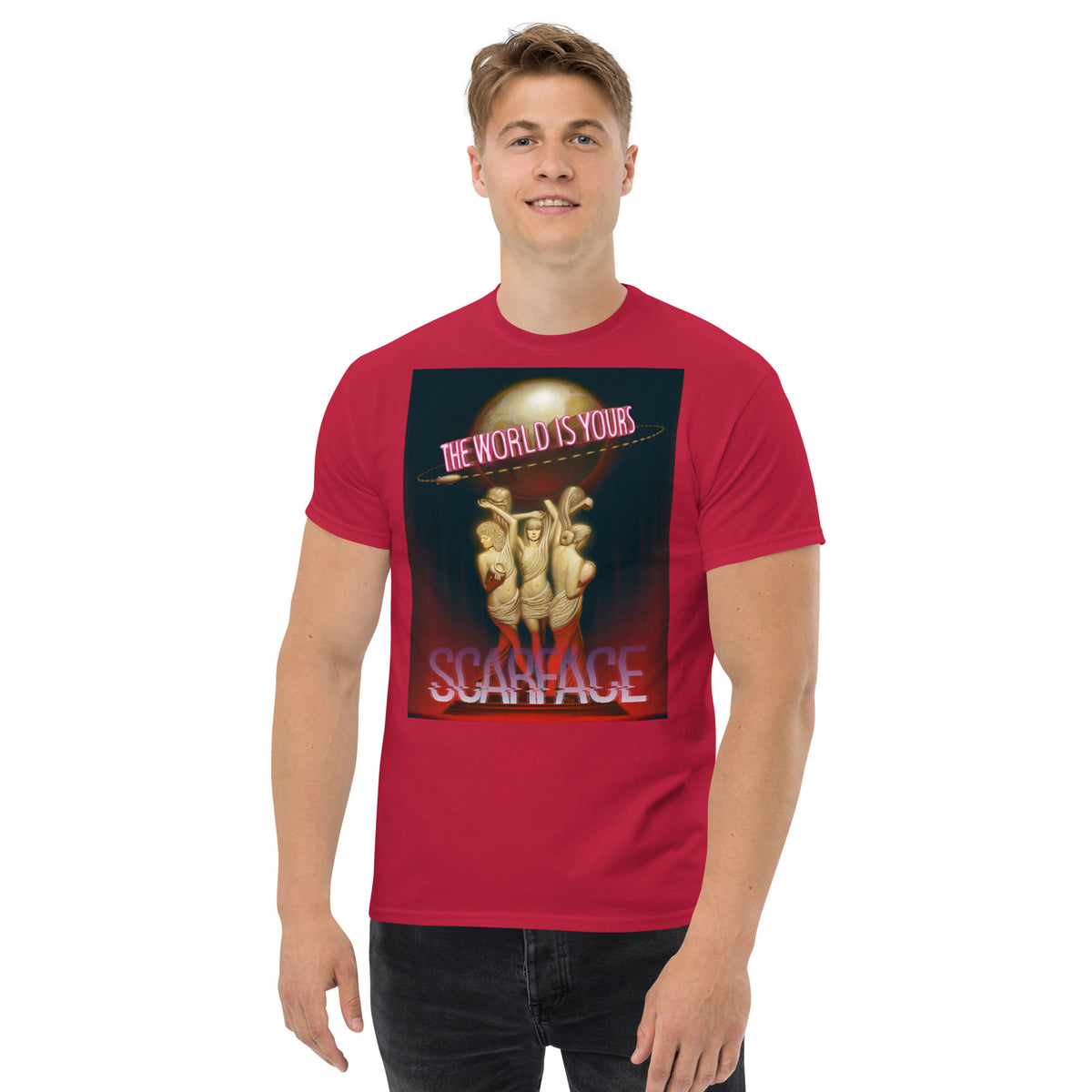 The World is Yours Klassisches Herren-T-Shirt