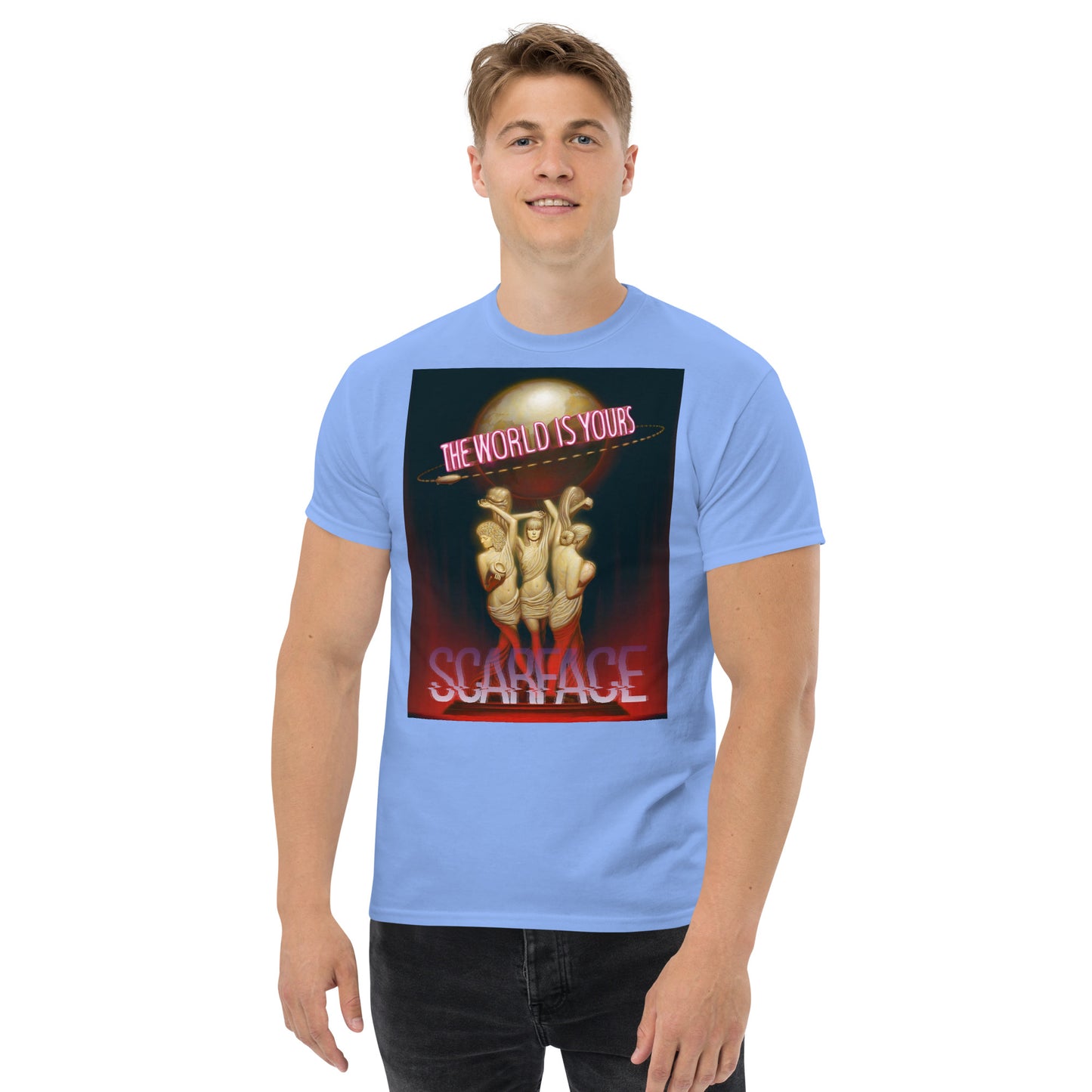 The World is Yours Klassisches Herren-T-Shirt