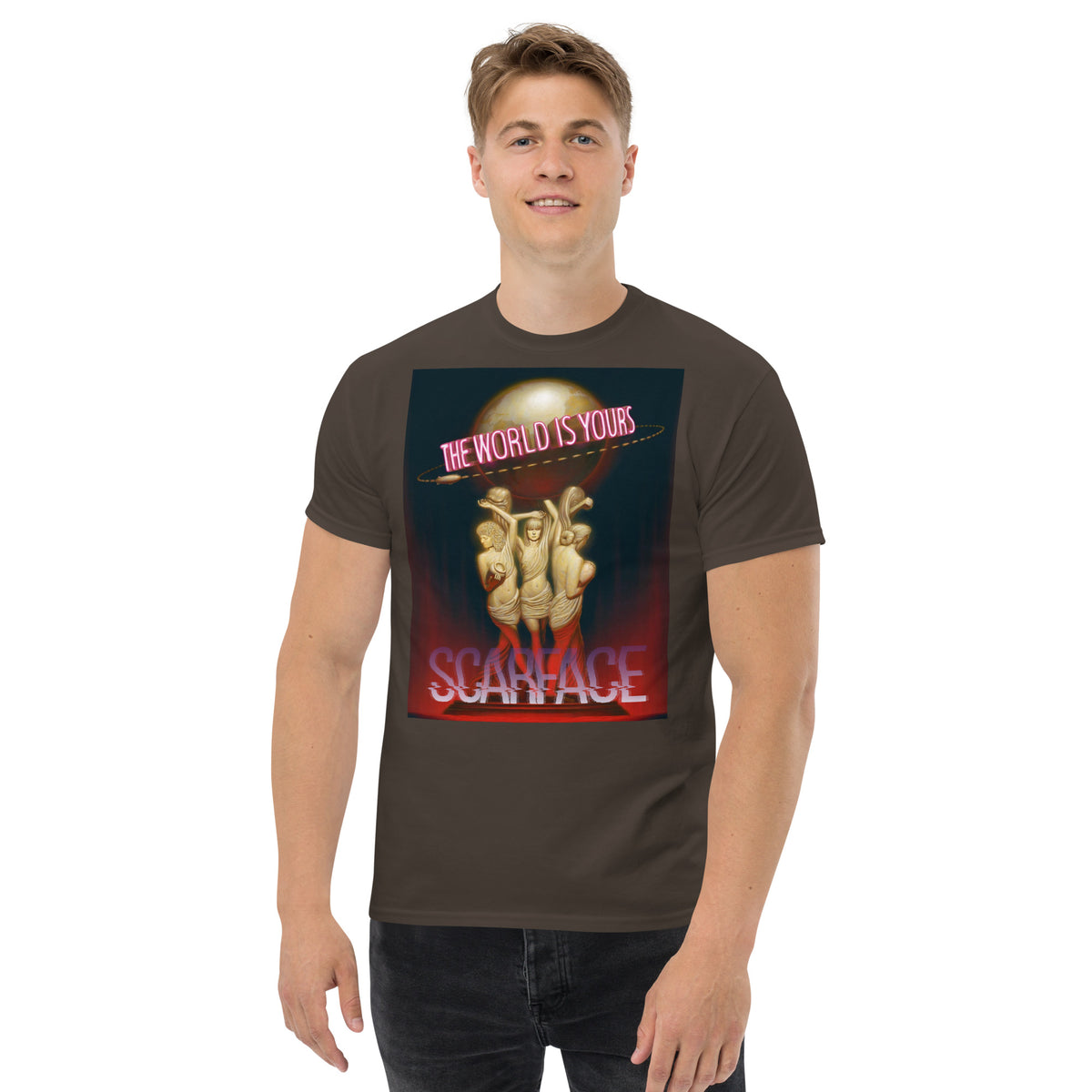 The World is Yours Klassisches Herren-T-Shirt