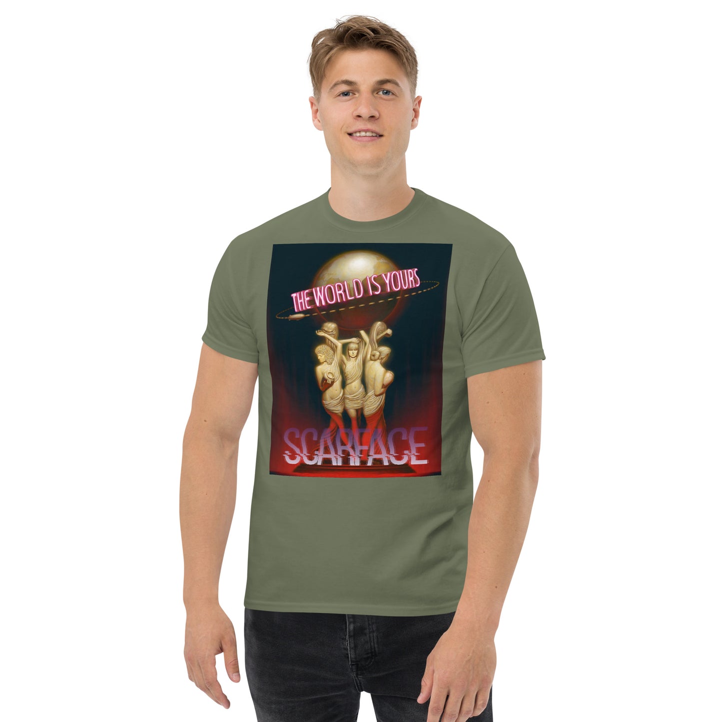 The World is Yours Klassisches Herren-T-Shirt