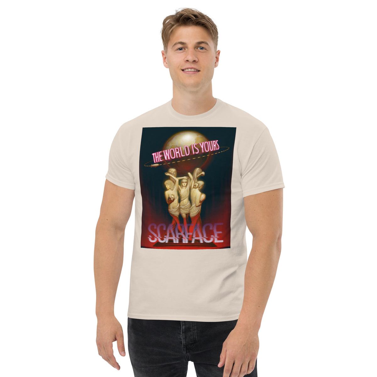 The World is Yours Klassisches Herren-T-Shirt