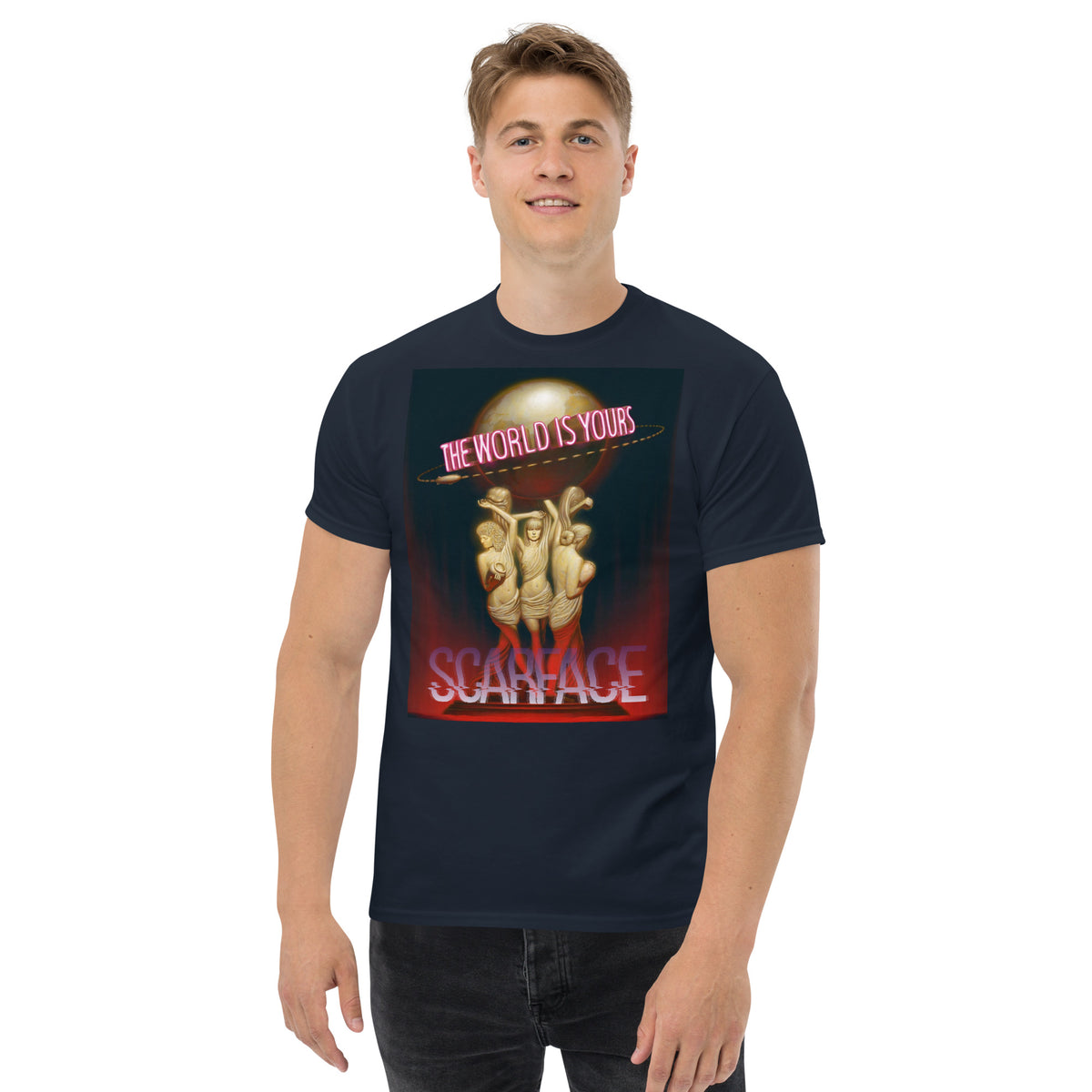 The World is Yours Klassisches Herren-T-Shirt