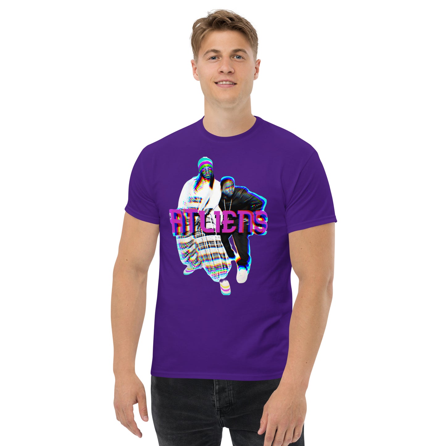 ATliens Klassisches Herren-T-Shirt