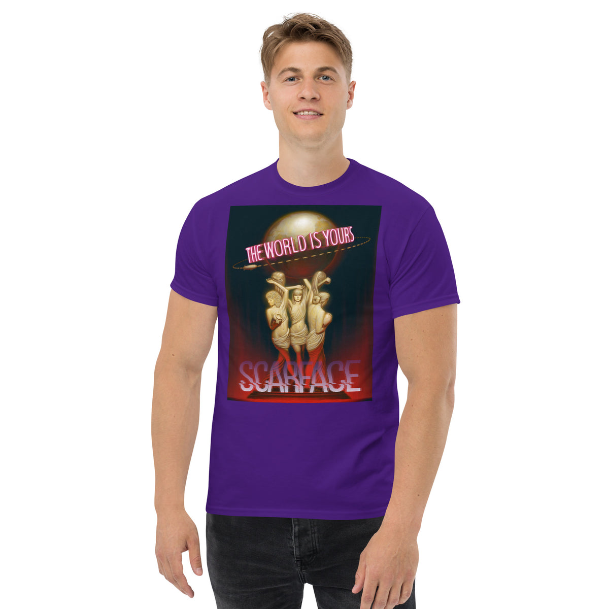 The World is Yours Klassisches Herren-T-Shirt