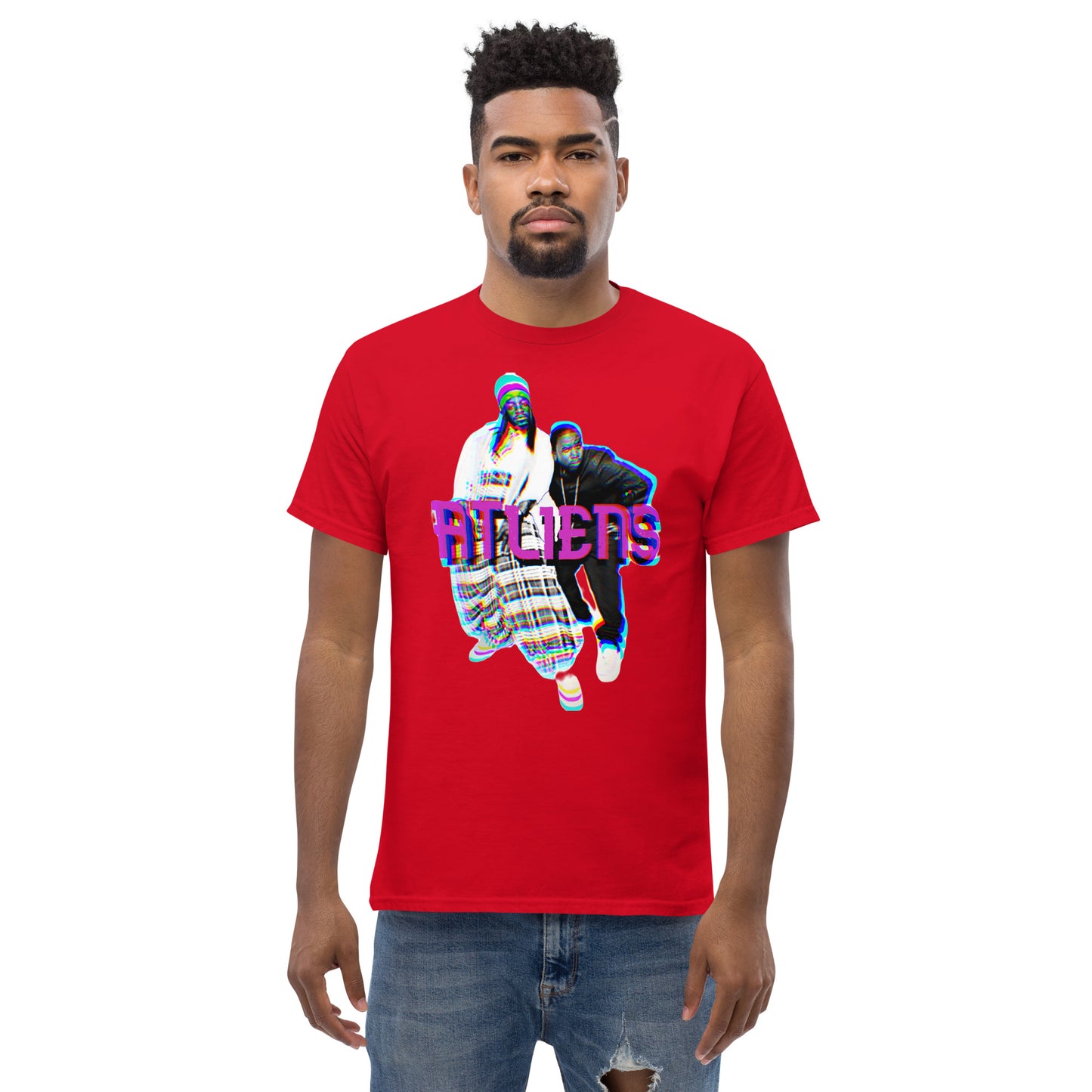 ATliens Klassisches Herren-T-Shirt