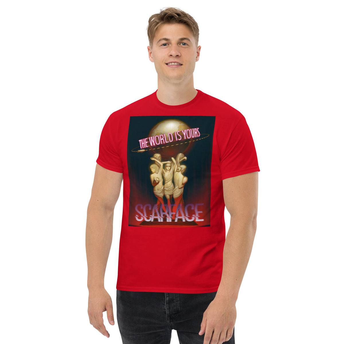 The World is Yours Klassisches Herren-T-Shirt