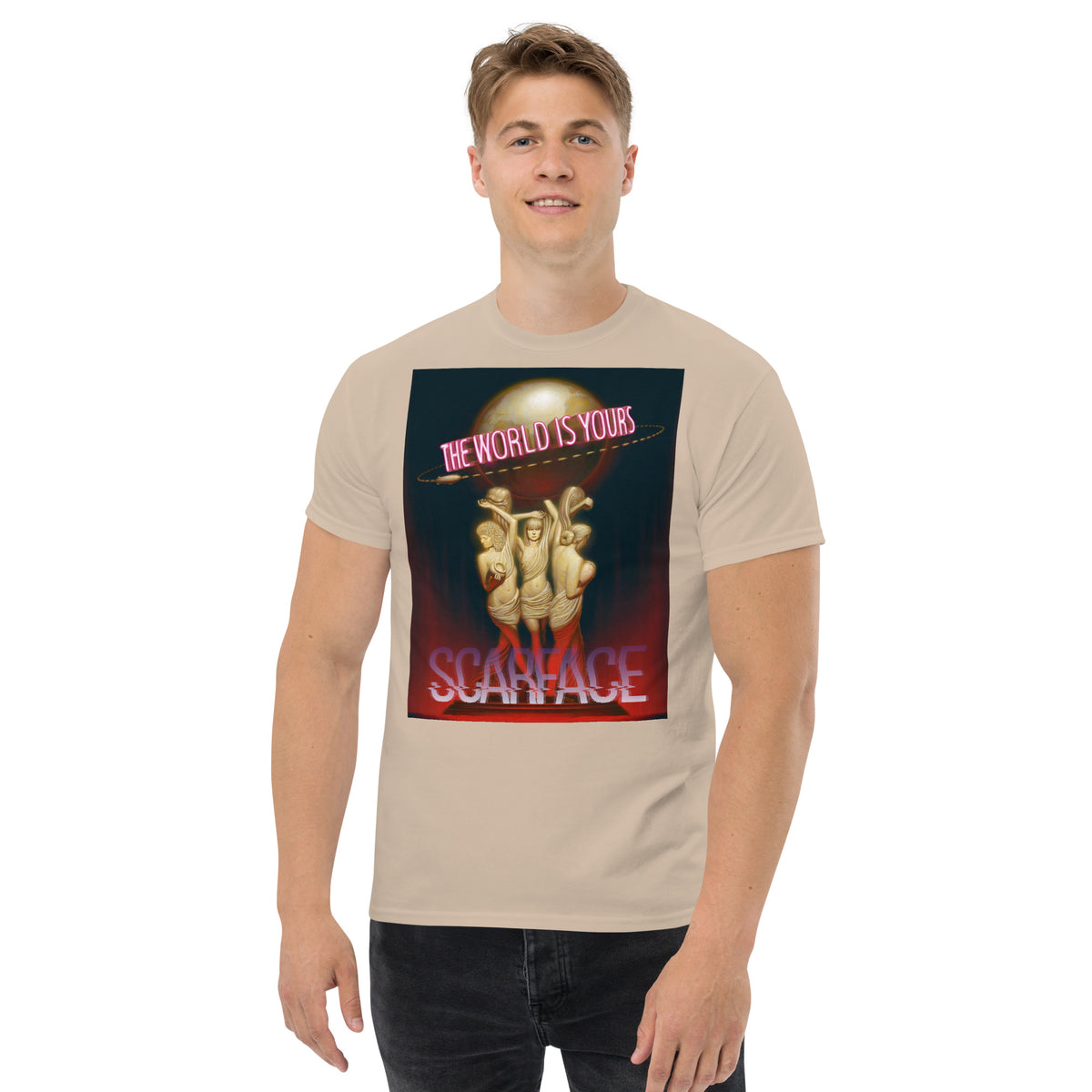 The World is Yours Klassisches Herren-T-Shirt