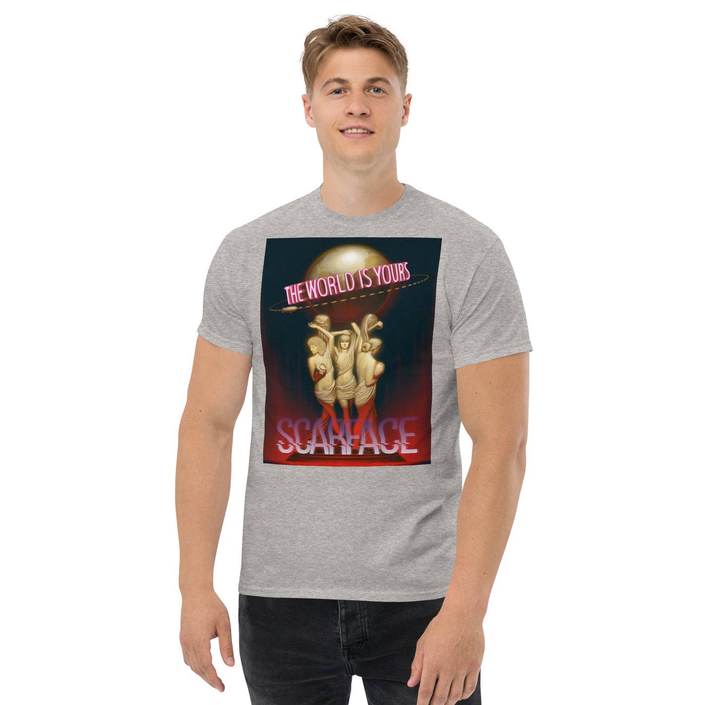 The World is Yours Klassisches Herren-T-Shirt