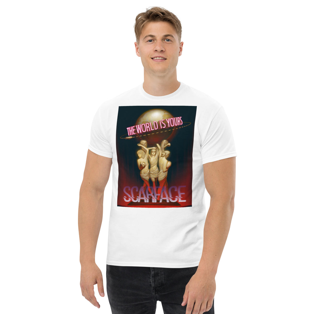 The World is Yours Klassisches Herren-T-Shirt