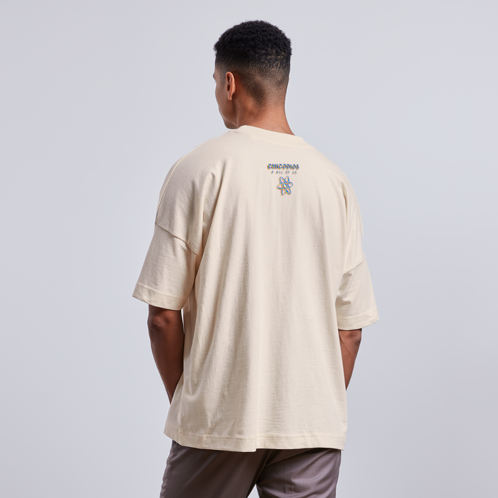 Still D.R.E.   Stanley/Stella Unisex Oversize Bio-T-Shirt BLASTER - Naturweiß