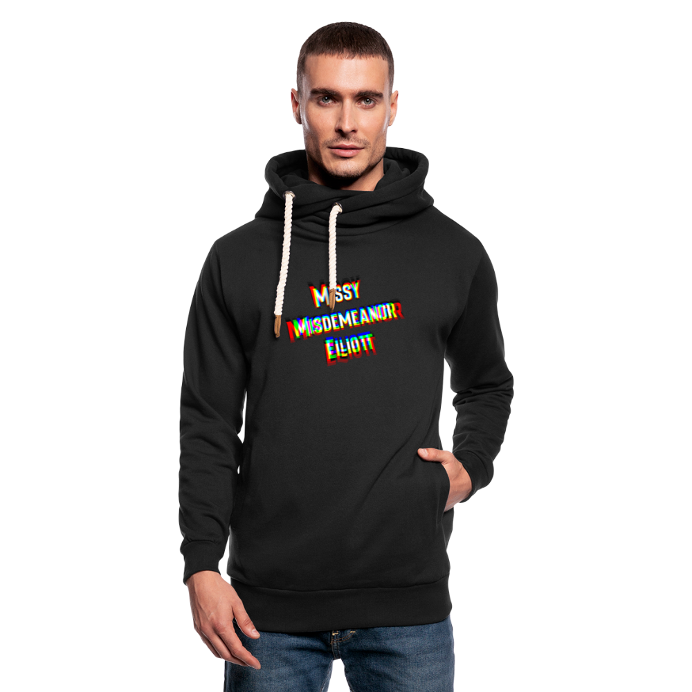 Missy Misdemeanor Elliott    Unisex Schalkragen Hoodie - Schwarz