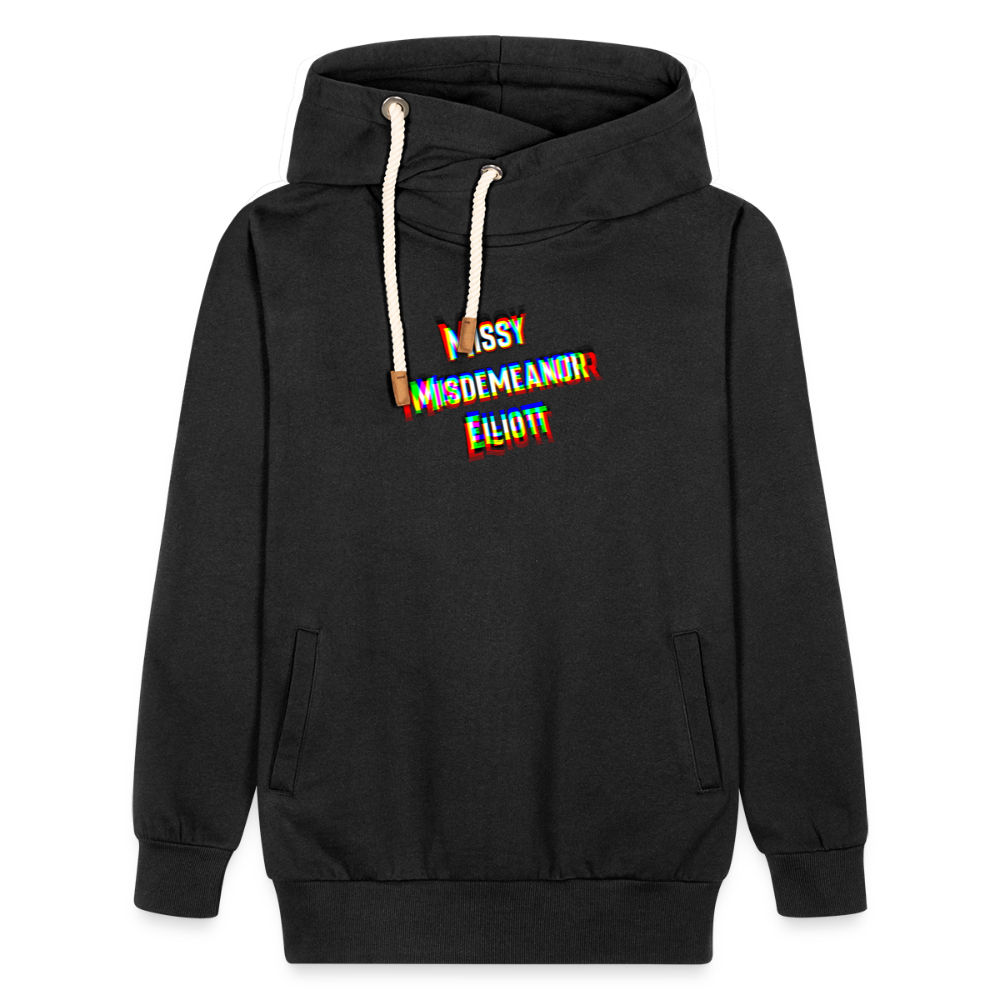 Missy Misdemeanor Elliott    Unisex Schalkragen Hoodie - Schwarz
